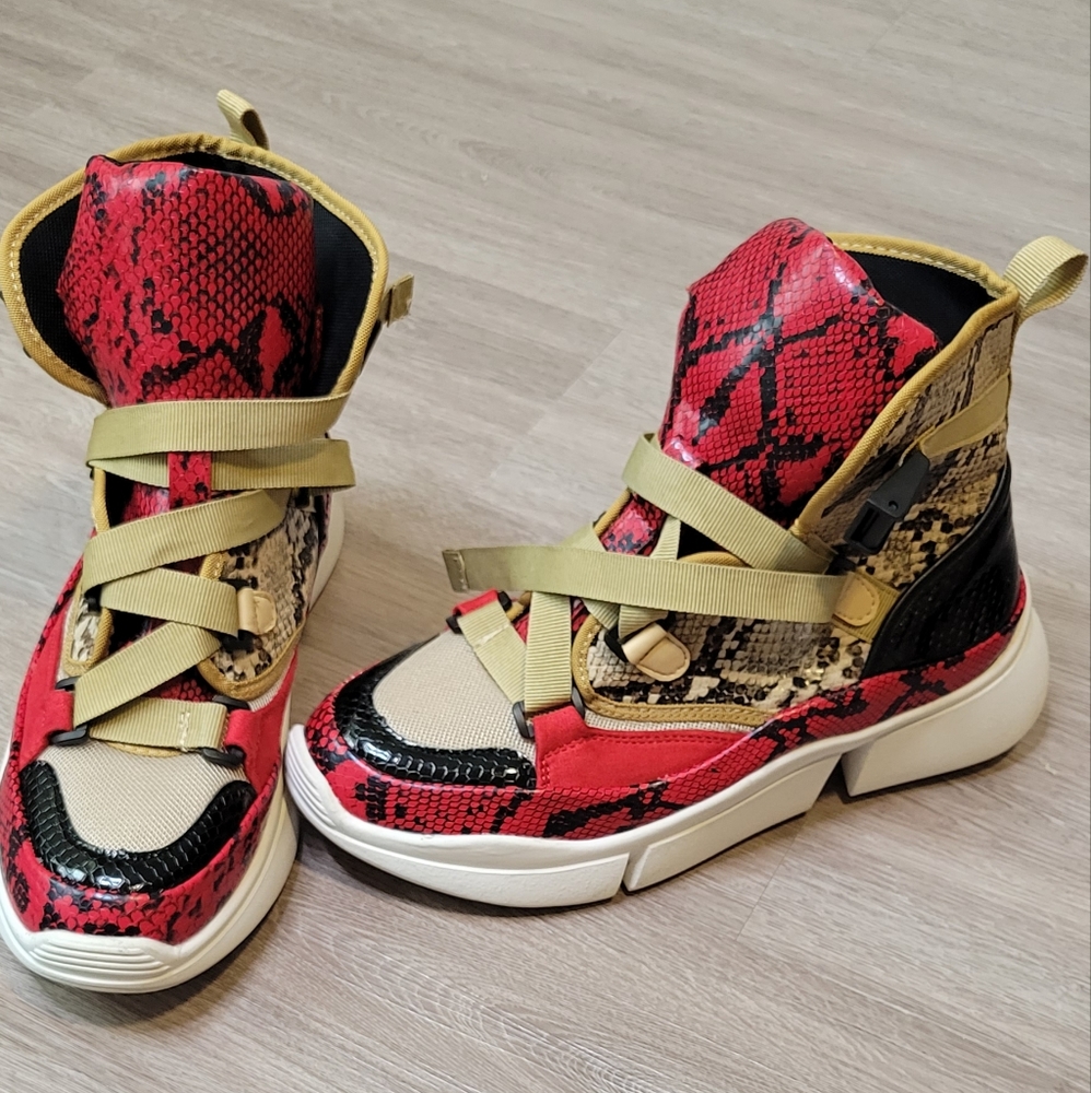Snakeskin Sneaker